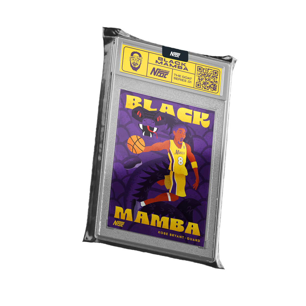 "Black Mamba" Kobe Bryant Trading Card