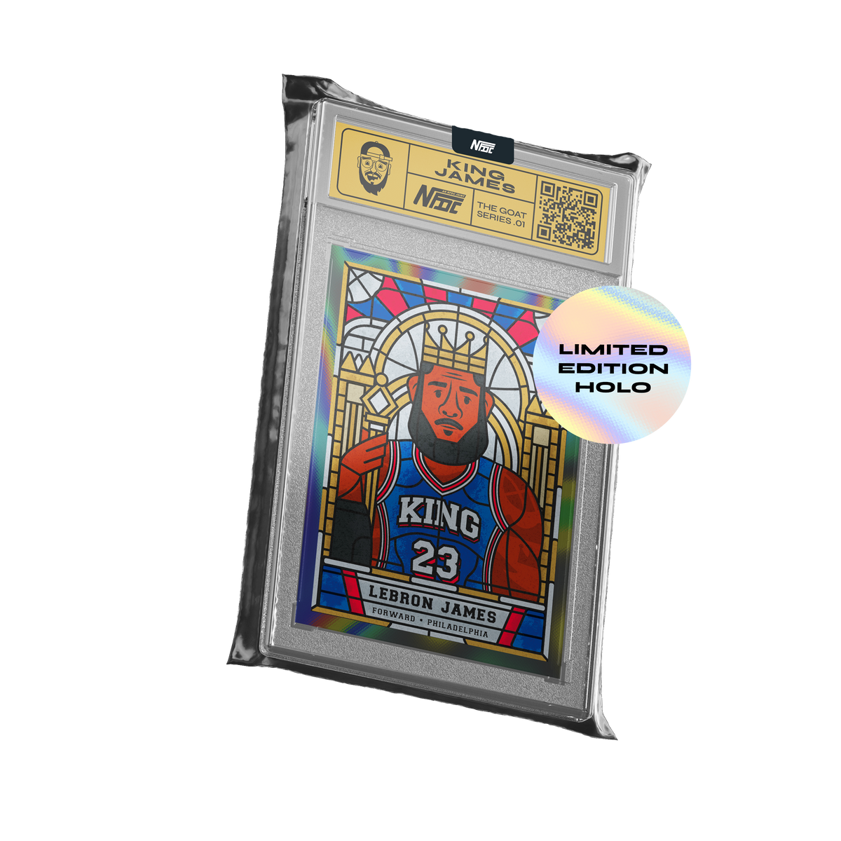 NFDC GOATS 4 Pack - Holographic Trading Cards