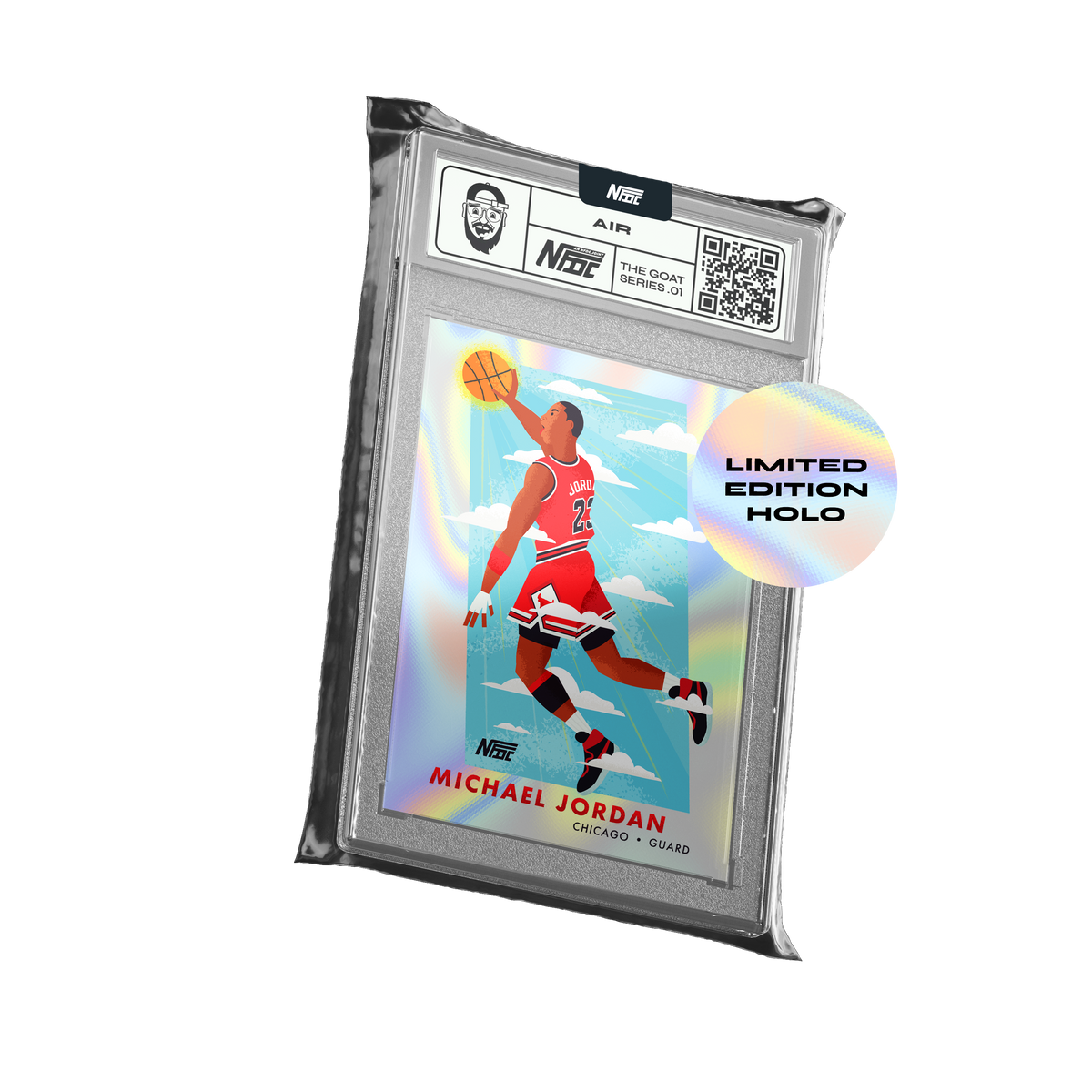 "Air" Michael Jordan Holographic Card