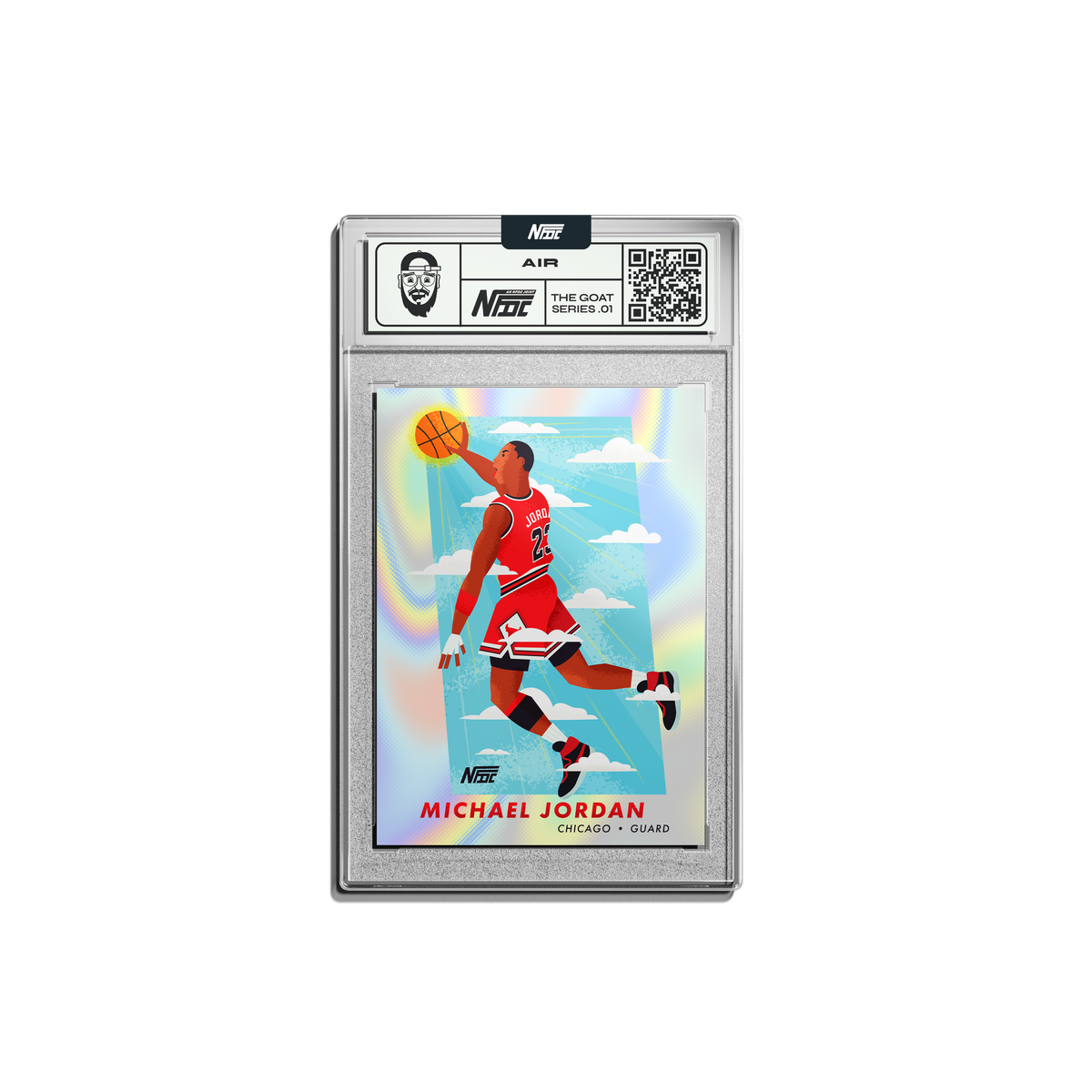 "Air" Michael Jordan Holographic Card