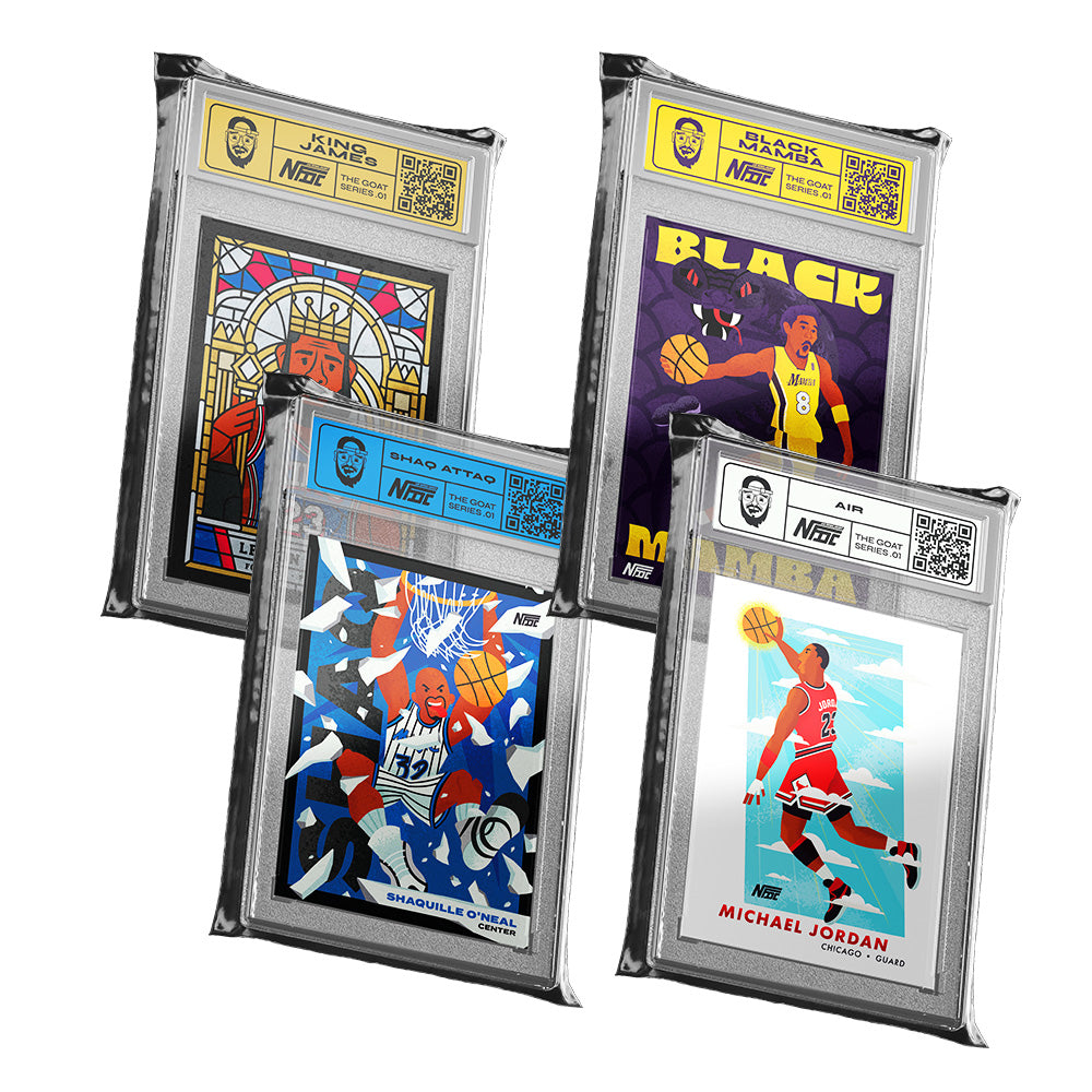NFDC GOATS 4 Pack - Trading Cards