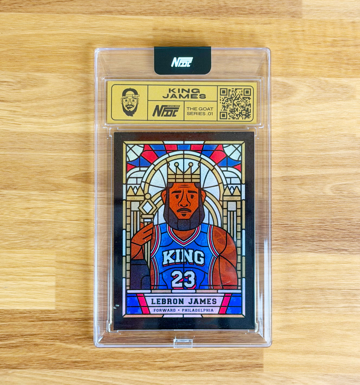 "King James" Lebron James Holographic Card