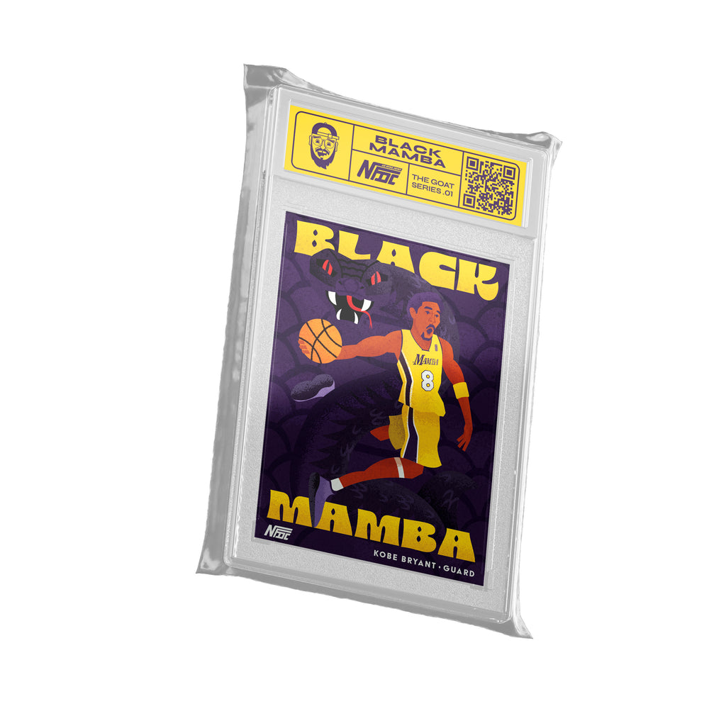 "Black Mamba" Kobe Bryant Trading Card