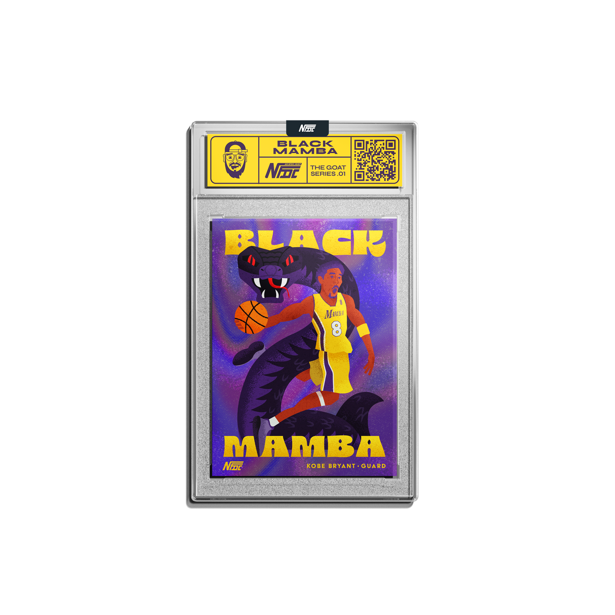 "Black Mamba" Kobe Bryant Holographic Card